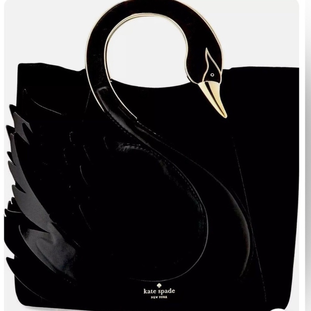 ULTRA RARE Kate Spade Black Swan “On Pointe” Bag - Picture 3 of 6